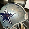 Dallas Cowboys Legends Signed Helmet Tom Landry Roger Staubach 38 Sigs JSA COA