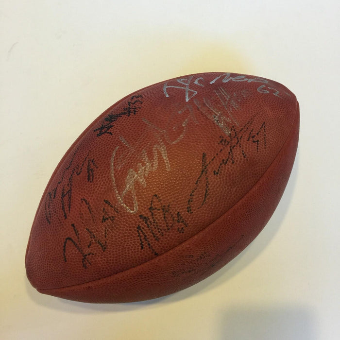 2012 Baltimore Ravens Champions Team Signed Wilson NFL Super Bowl Football