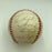 Mickey Mantle Roger Maris Joe Dimaggio Yankees Hall Of Fame Signed Baseball JSA