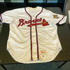 Ryan Klesko Signed Autographed Game Used 1995 Atlanta Braves Jersey With JSA COA