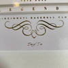 2014 National Treasures Pete Rose 1/1 Auto Game Used Bat Booklet One Of One
