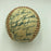 1957 Chicago White Sox Team Signed Autographed Baseball With Nellie Fox