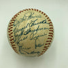 1957 Chicago White Sox Team Signed Autographed Baseball With Nellie Fox