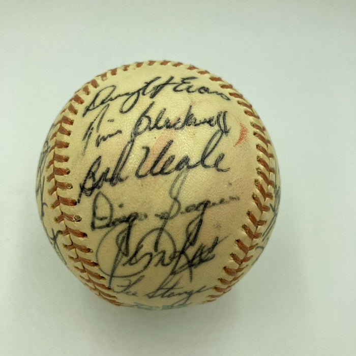 1974 Boston Red Sox Team Signed American League Baseball Jim Rice Rookie Season