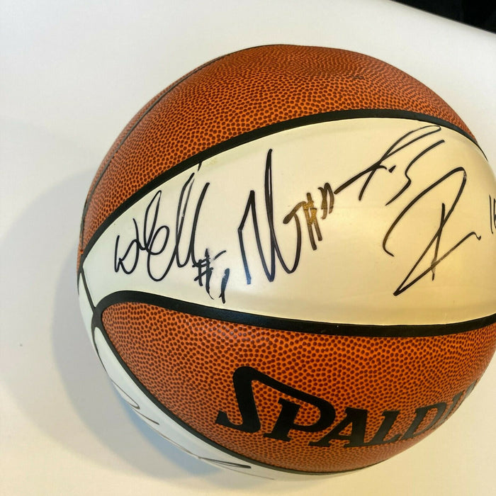 2009 NBA Rookie All Star Game Signed Basketball Kevin Durant Pau Gasol JSA COA