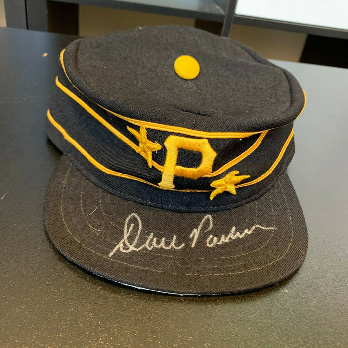Dave Parker Signed 1979 Game Used Pittsburgh Pirates Pillbox Hat Cap JSA COA