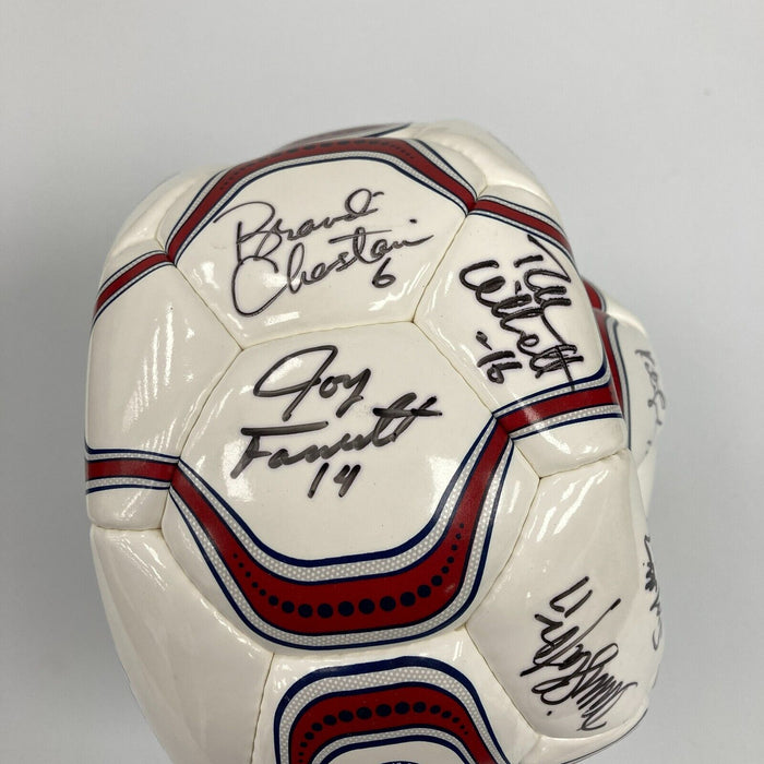 2000 U.S. Women's Team Signed Soccer Ball JSA COA 17 Sigs With Mia Hamm