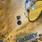 1950's Ernie Banks Signed Autographed Game Model Baseball Glove JSA COA