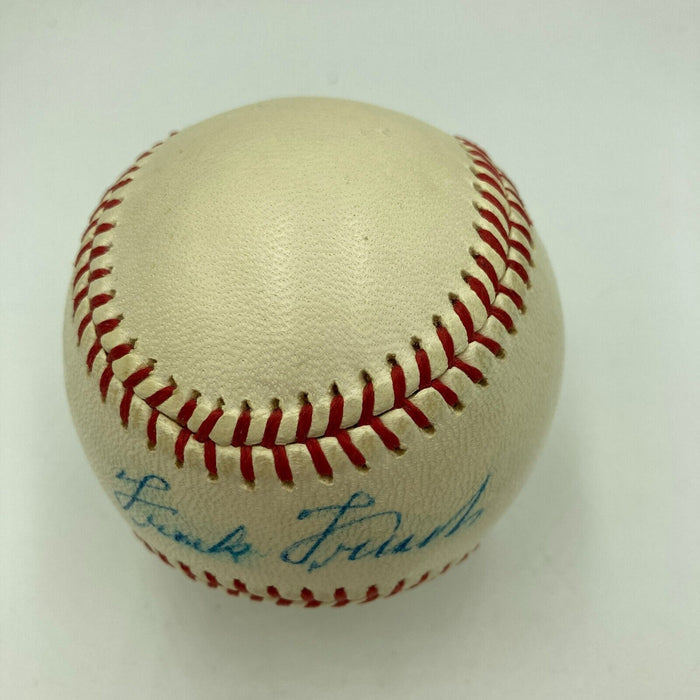 Beautiful Frank Frisch Single Signed Official National League Baseball JSA COA