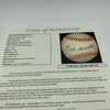 Beautiful Earl Averill Single Signed Official American League Baseball JSA COA