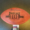 Jerry Rice 101 Touchdowns Signed NFL Special Edition Game Football With JSA COA