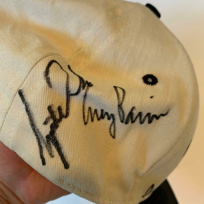 Tiger Woods 1997 Los Angeles Nissan Open PGA Multi Signed Hat 11 Sigs JSA COA