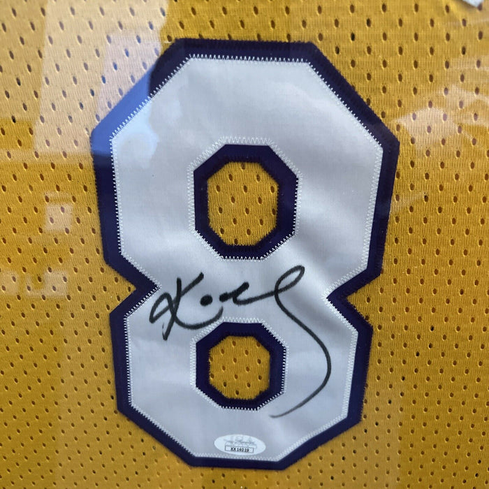 Kobe Bryant Signed Authentic Nike Los Angeles Lakers Game Jersey JSA COA Framed