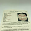 Charlie Keller Single Signed Official American League Baseball With JSA COA