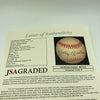 Beautiful Mickey Mantle Single Signed Autographed Baseball JSA Graded MINT 9