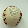 Joe Dimaggio & Mickey Mantle 1974 Old Timers Day Multi Signed Baseball JSA COA