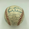 1964 All Star Game Team Signed Baseball Mickey Mantle Elston Howard JSA & PSA