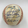 1982 Kansas City Royals Team Signed AL Baseball George Brett PSA DNA COA