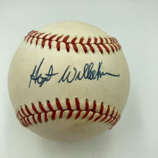 Hoyt Wilhelm Signed Official National League Baseball JSA COA