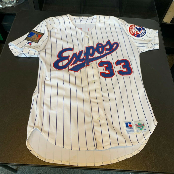 1994 Larry Walker Signed Game Used Montreal Expos Jersey With JSA