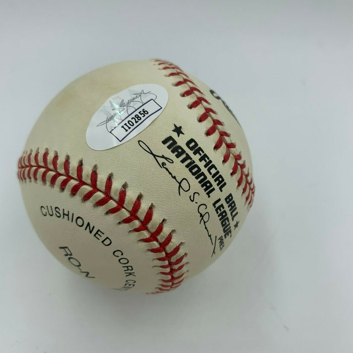 Eric Dickerson Hall Of Fame 1999 Signed National League Baseball JSA COA