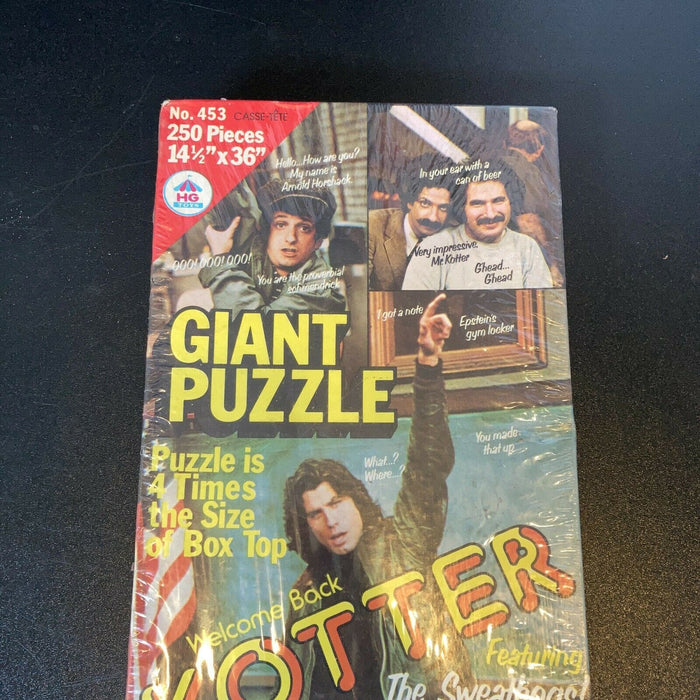 VINTAGE SEALED 1976 WELCOME BACK KOTTER PUZZLE HORSHACK TRAVOLTA SWEATHOGS