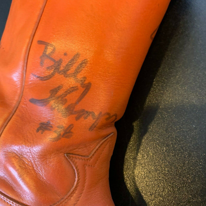 1980 Denver Broncos Team Signed Pair Of Vintage Bronco Cowboy Boots