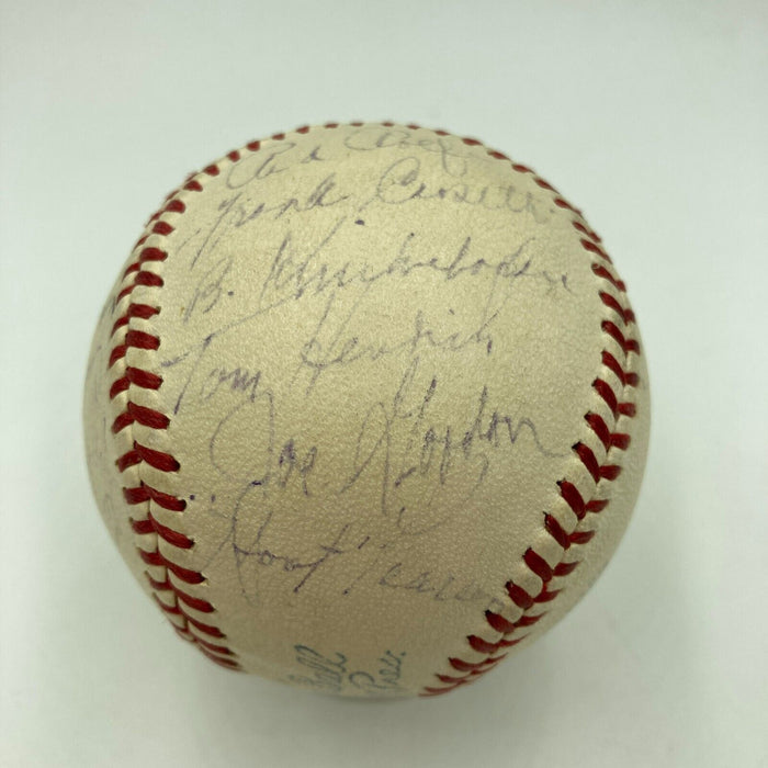 1939 New York Yankees World Series Champs Team Signed Baseball PSA DNA COA