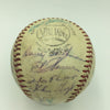 1958 Chicago Cubs Team Signed Game Used NL Baseball Ernie Banks PSA DNA COA