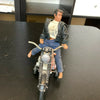 Henry Winkler Signed 1976 Happy Days Fonzie Action Figure With Motorcycle