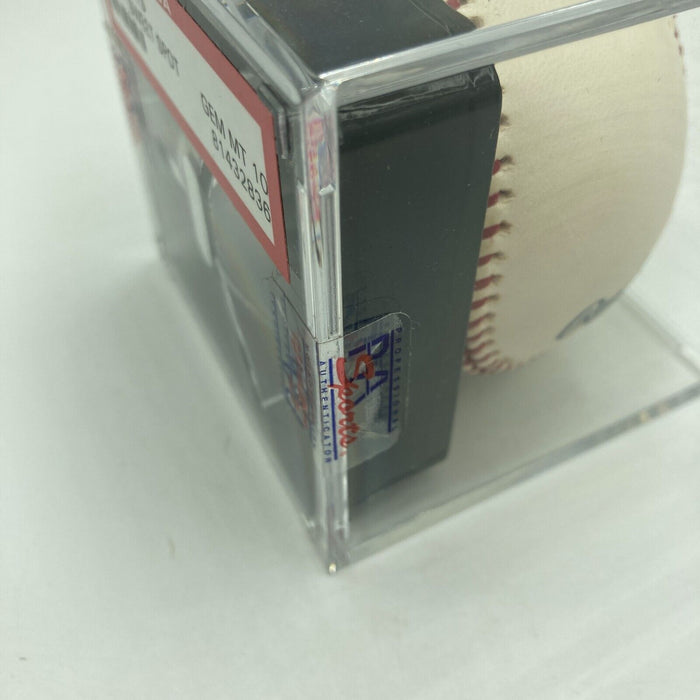 Rare Willie Mays PSA DNA Graded Gem Mint 10 Signed Major League Baseball