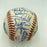 1993 Toronto Blue Jays World Series Champs Team Signed W.S. Baseball JSA COA