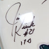 1972 Miami Dolphins Super Bowl Champs Team Signed Riddell Helmet JSA COA