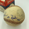 Felix Mantilla Signed 1961 Game Used Baseball Milwaukee Braves JSA COA