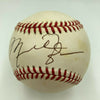 Michael Jordan Signed 1990's American League Baseball With Beckett COA RARE
