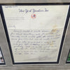 The Only Known Thurman Munson Rookie Era Signed Handwritten Letter PSA DNA Mint