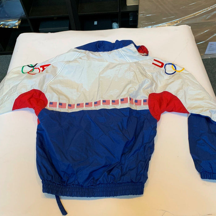 Vanessa Atler 1996 Team USA Gold Signed Game Used Jacket Reno Olympics JSA COA