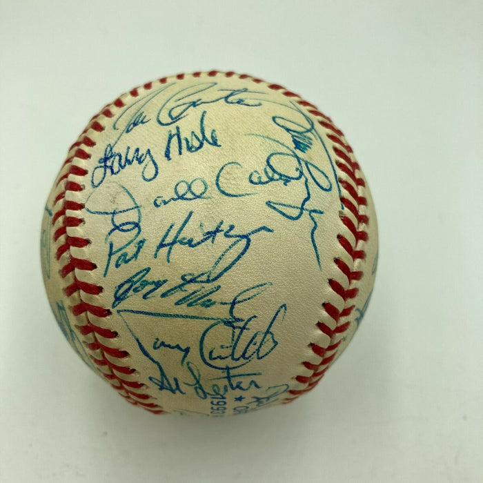 1993 Toronto Blue Jays World Series Champs Team Signed Baseball JSA COA