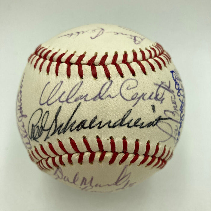 Stunning 1967 St. Louis Cardinals World Series Champs Team Signed Baseball PSA
