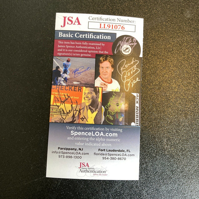 Matt Damon & Martin Frankel Signed Autographed New York Times Magazine JSA COA