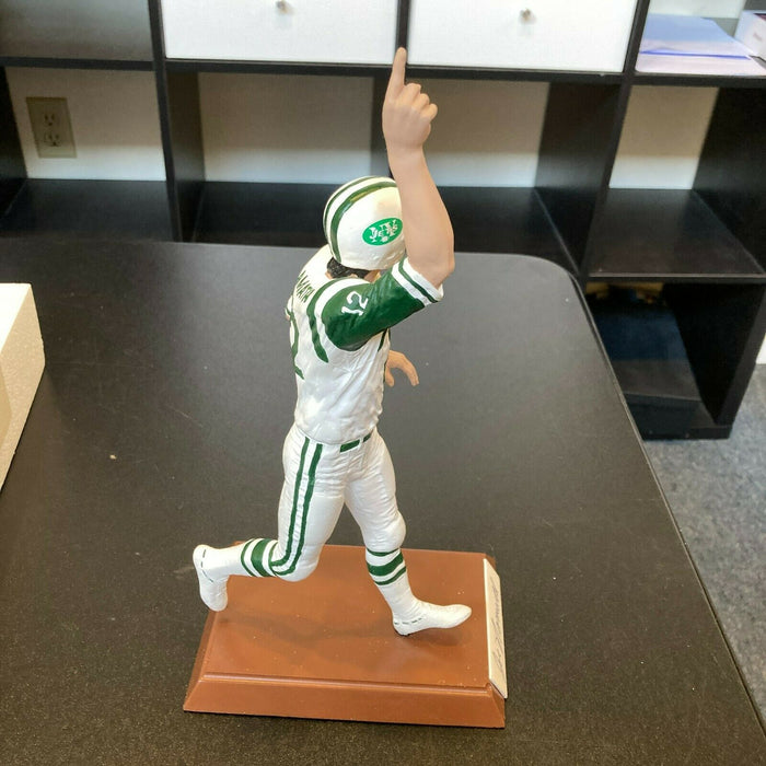 Joe Namath Signed Autographed Salvino Statue Action Figure With Box & COA