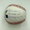 Aaron Boone 1st Game As Yankees Manager Signed Heavily Inscribed Baseball MLB