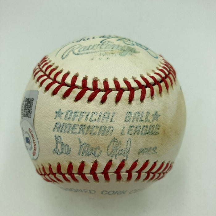 1981 Minnesota Twins Team Signed American League Baseball Beckett COA