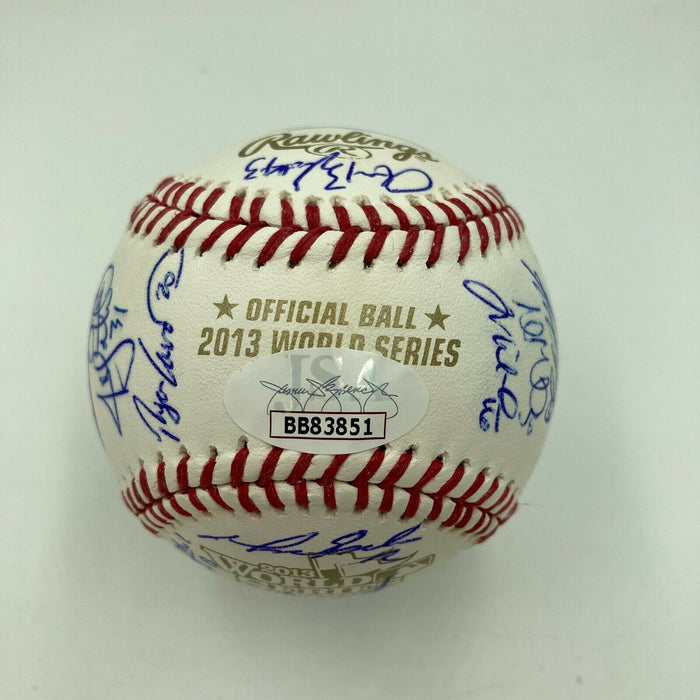 2013 Boston Red Sox World Series Champs Team Signed Baseball David Ortiz JSA COA