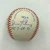 Rare Perfect Game Club Signed Heavily Inscribed Baseball Don Larsen 5 Sigs