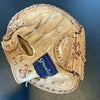 Larry Yogi Berra Signed 1950's Game Model Catchers Mitt Glove Beckett COA