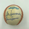 Rare Mickey Mantle Willie Mays Hank Aaron MVP Winners Signed Baseball JSA COA