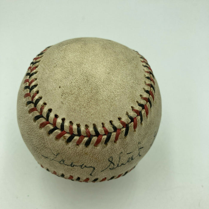 Rare Gabby Street Signed Autographed 1930's Baseball With JSA & PSA DNA COA