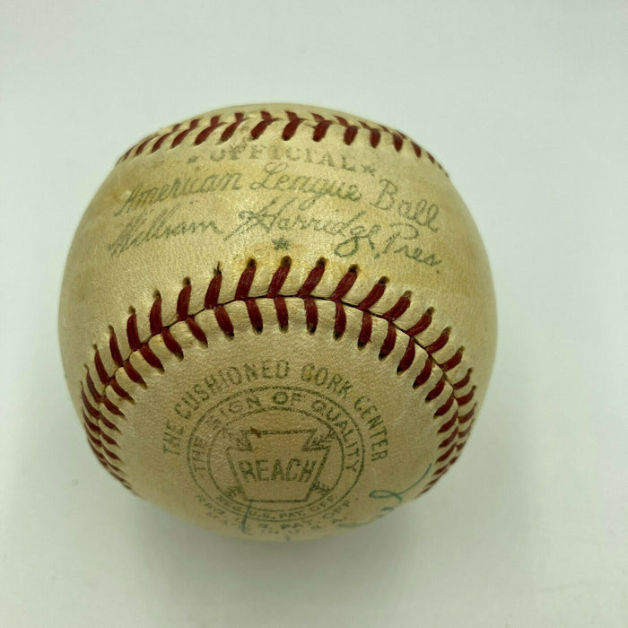 Chicago White Sox HOF Legends Signed Baseball Ed Walsh Red Faber Ray Schalk JSA