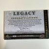 2012 Upper Deck All Time Greats Bill Terry Pete Rose 1/1 Auto Booklet One Of One